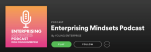 Example of Help Content, Enterprising Mindsets Podcast from Young Enterprise